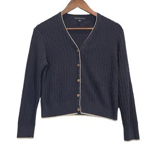 Brooks Brothers Cardigan Preppy Dark Academia Ivy League Heritage Womens XL